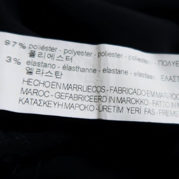 Zara Midnight Navy Layered Jumpsuit M - Picture 11 of 11